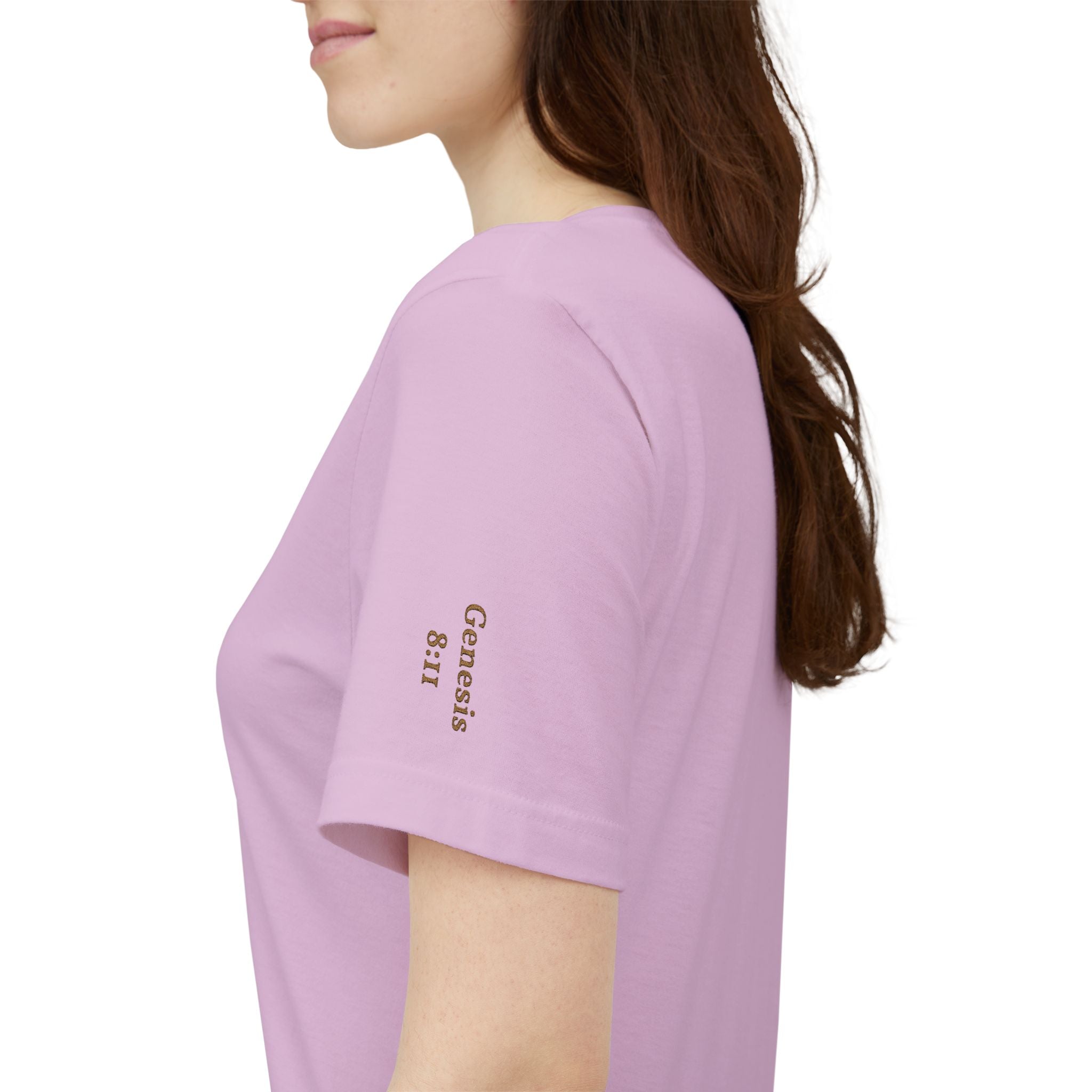 Olive Branch — unisex embroidered graphic t-shirt