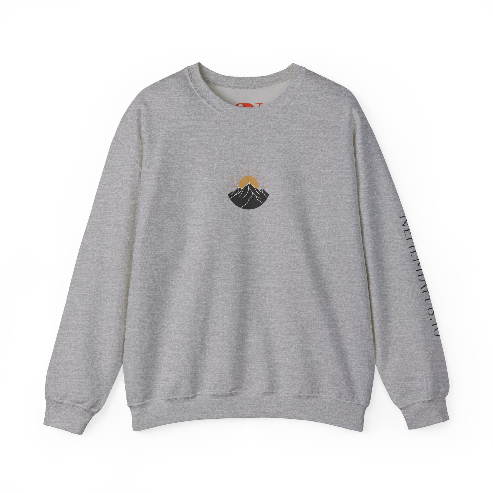 'The Joy of the Lord Is My Strength' — unisex printed crewneck sweatshirt