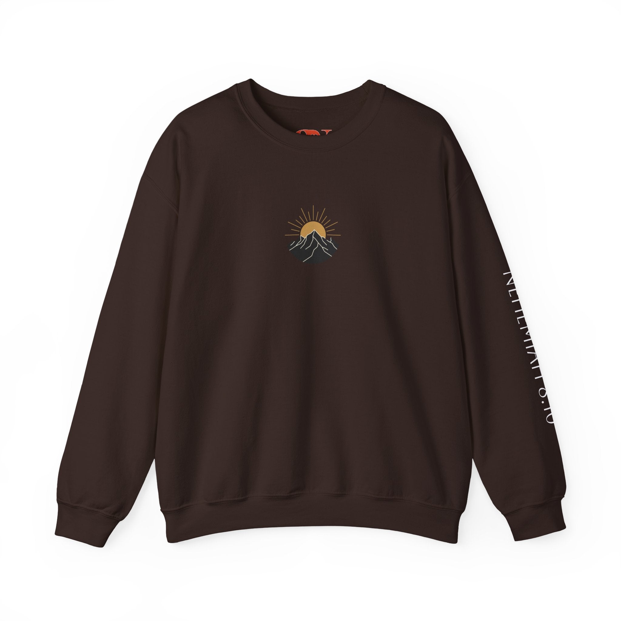 'The Joy of the Lord Is My Strength' — unisex printed crewneck sweatshirt