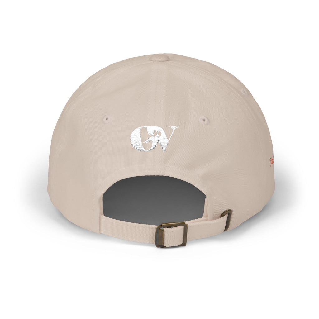 'Bread of Life' — unisex embroidered white baseball hat dad cap