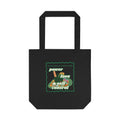 'Power, Love & Self-Control' — cotton eco tote bag, retro floral