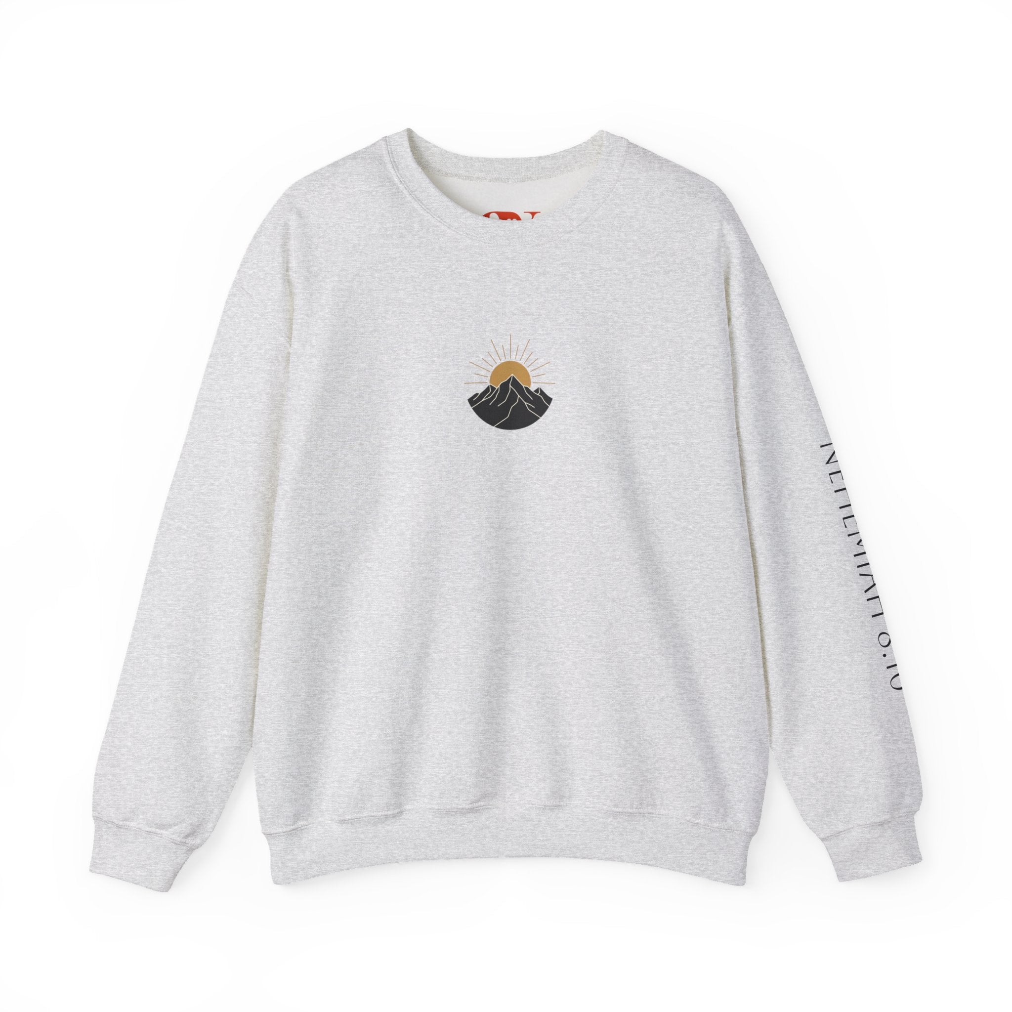 'The Joy of the Lord Is My Strength' — unisex printed crewneck sweatshirt