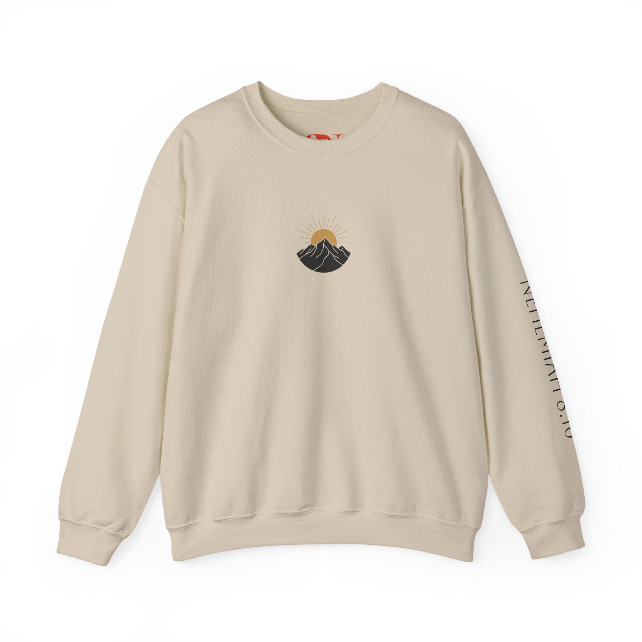 'The Joy of the Lord Is My Strength' — unisex printed crewneck sweatshirt