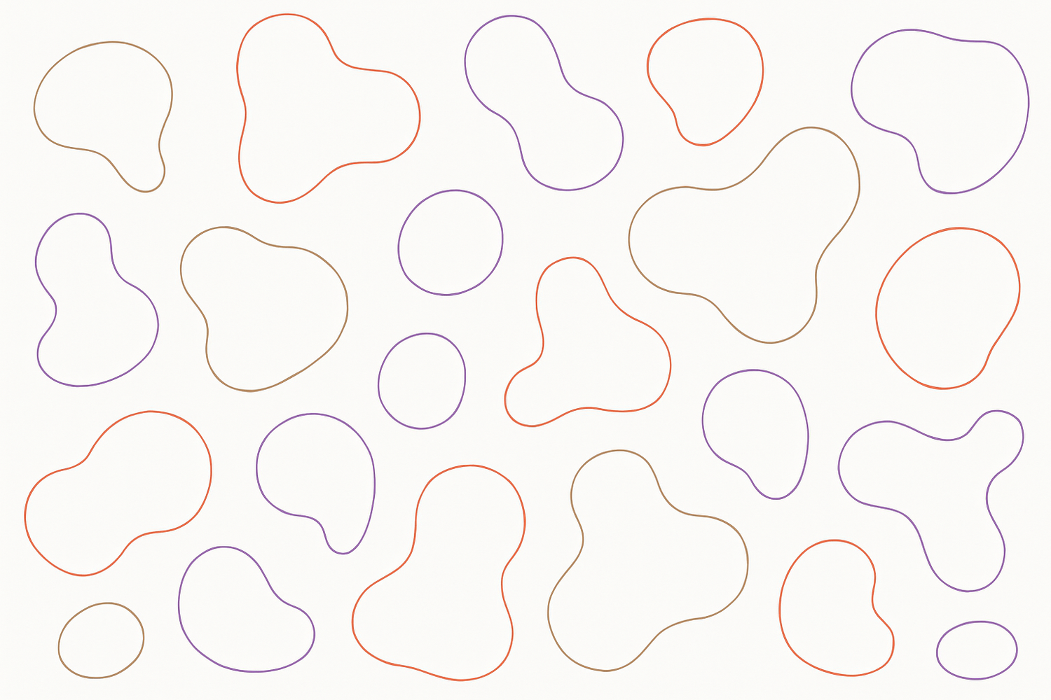thin out the outlines of the blobs